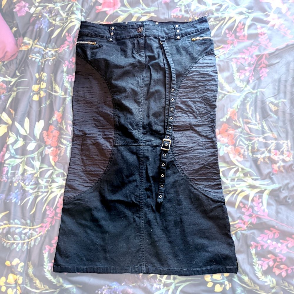 **SOLD** Lip Service Hot Topic Unisex Bondage Maxi Skirt - Like New